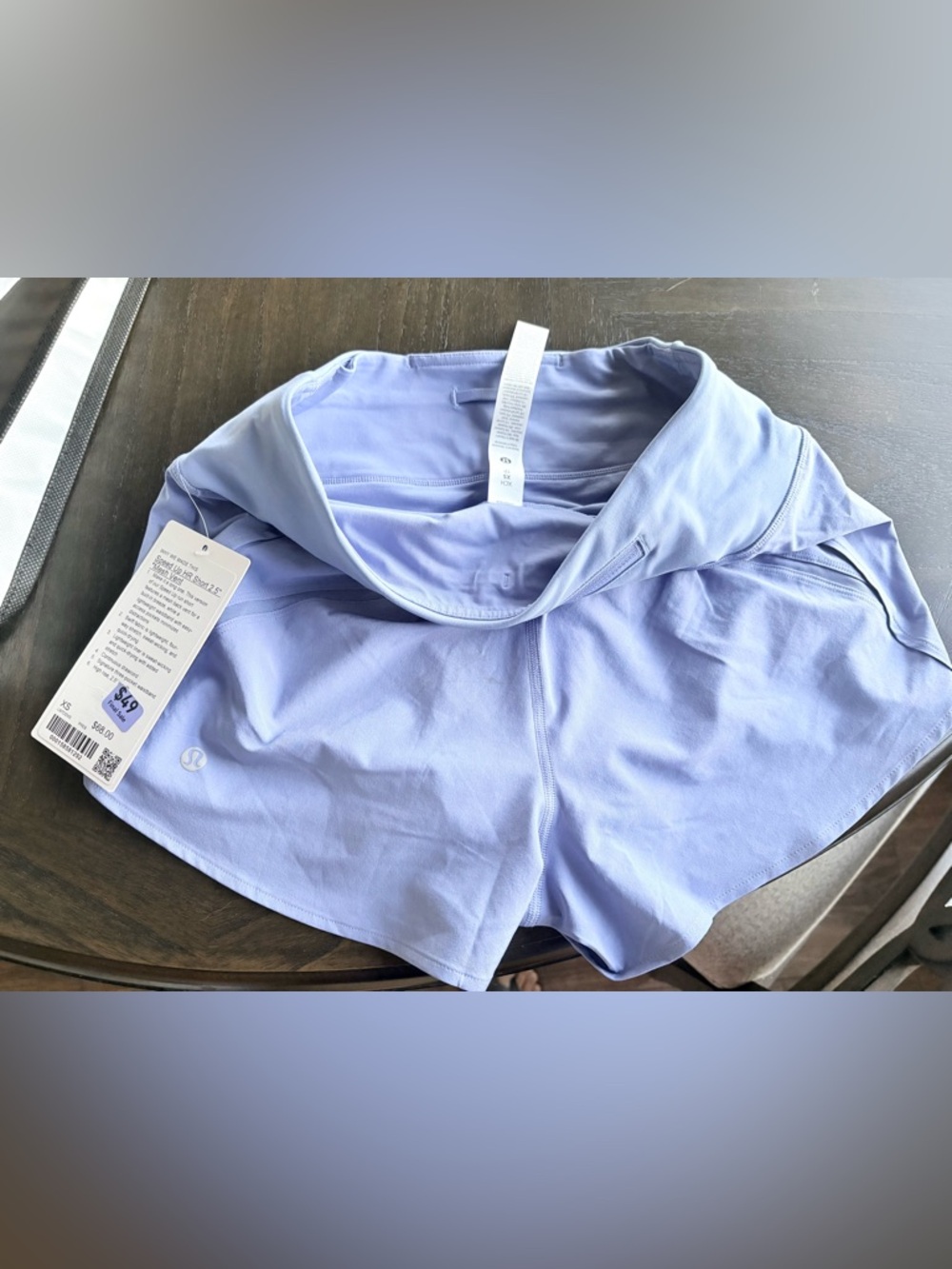 lululemon athletica Lavender Athletic Shorts